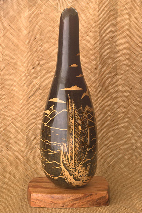 contemporary hawaiian gourd